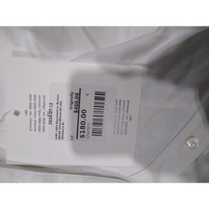 Rokh Asymmetric Button Detail Shirt White EU 40 (US Women's 8)